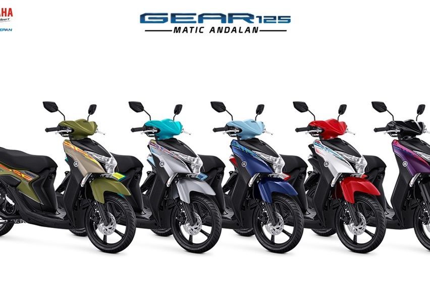 Motor Yamaha Gear Punya Varian Warna Baru, Kini jadi Lebih Cantik dan Variatif