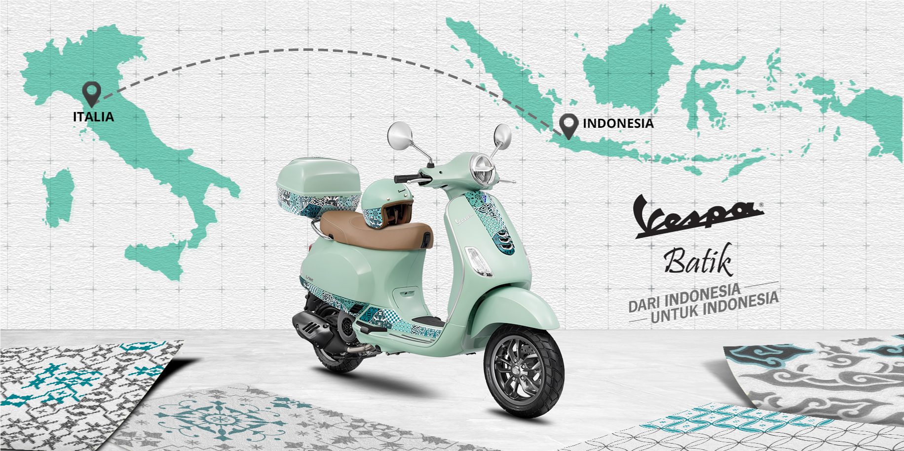 Ternyata Ini Filosofi dan Makna Motif Vespa Batik