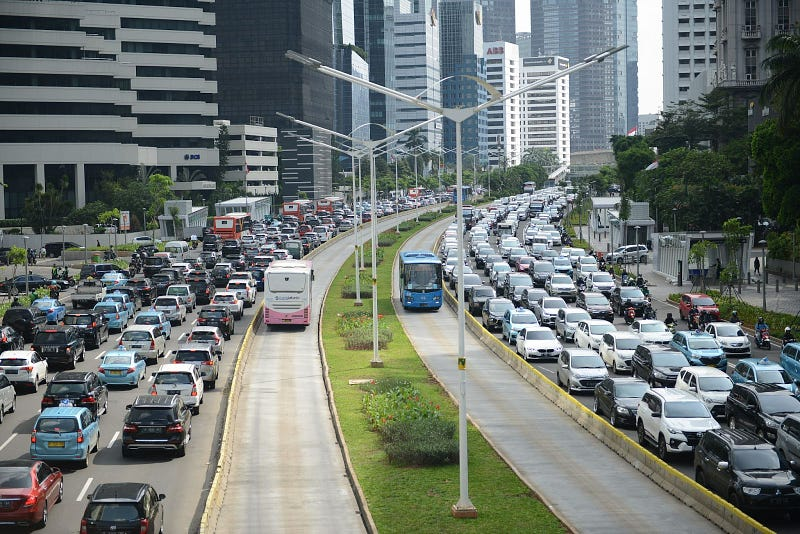 Lalu lintas Jakarta