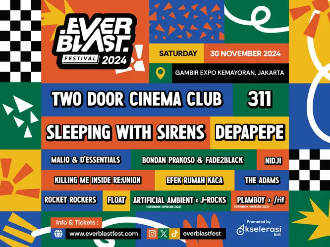 Konser musik Everblast Festival