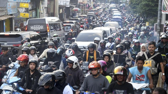 Puncak Bogor Ramai